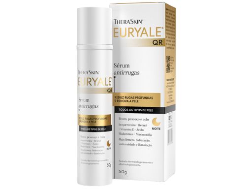Sérum anti-idade Euryale QR® para preparação de pele madura para maquiagem Sérum anti-idade Euryale QR® para preparação de pele madura para maquiagem