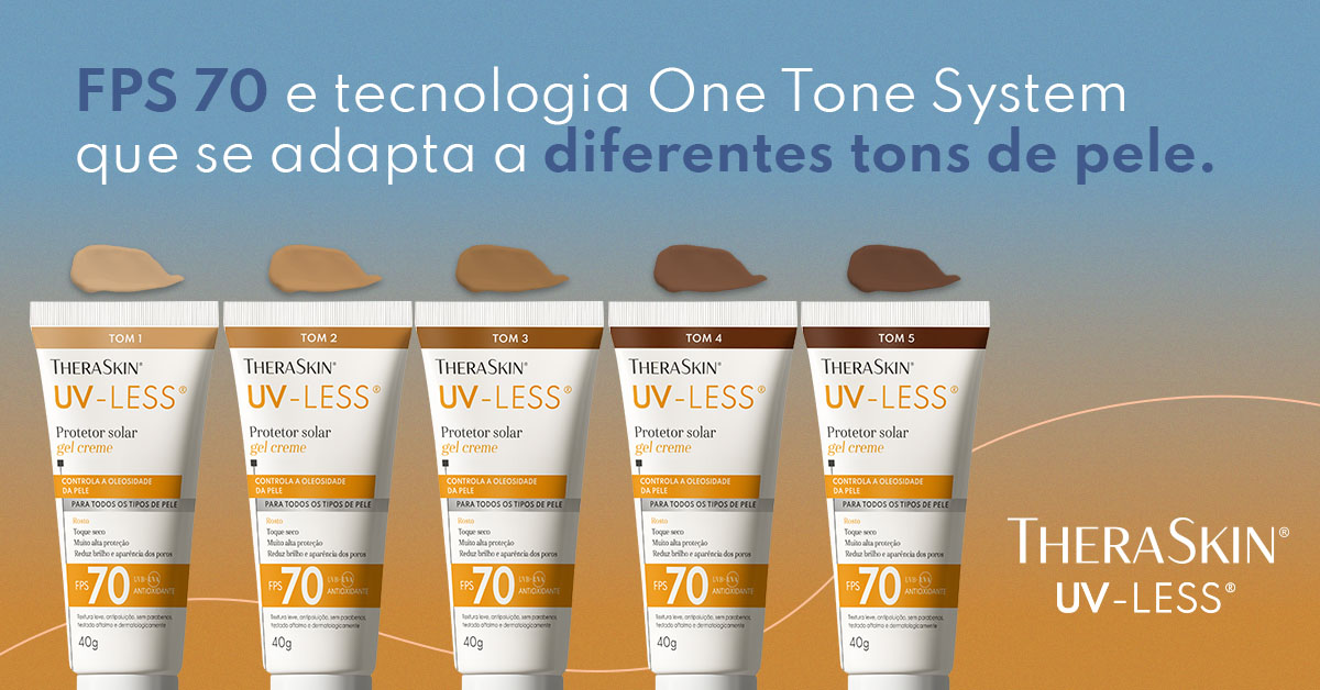 Linha UV-LESS TheraSkin